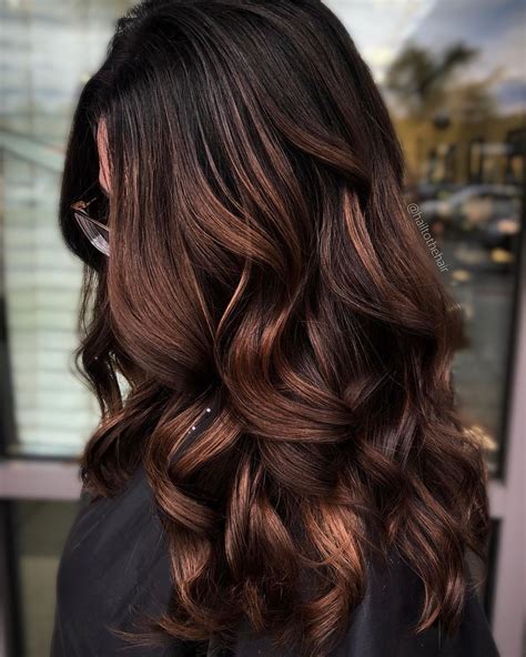 fall winter hair colors for brunettes|winter hair colors with highlights.